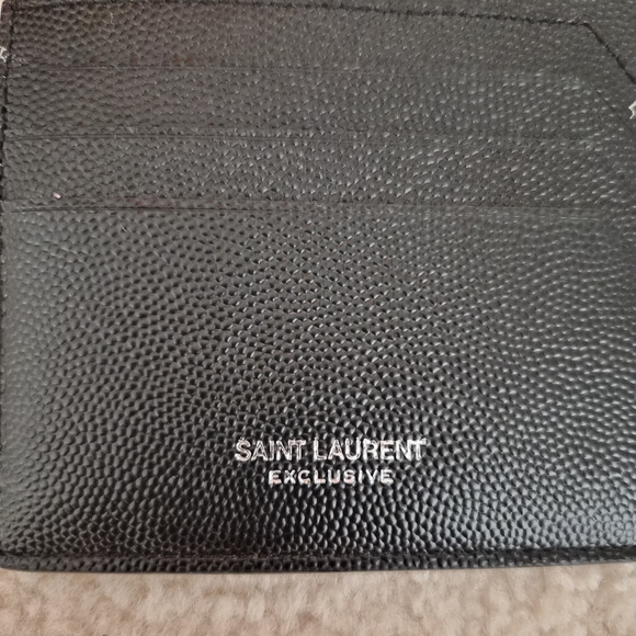 ​Authentic YSL Saint Laurent VIP Gift Exclusive Zippered Pouch / Card Holder - Picture 2 of 12